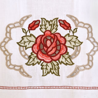 Floral Cutwork