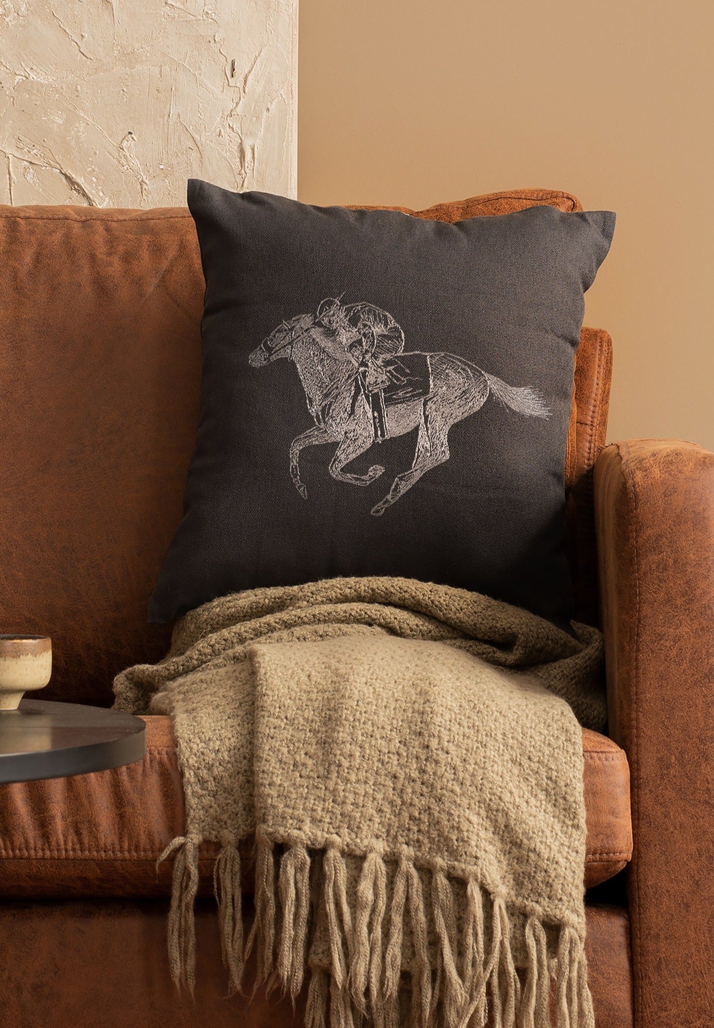 Race Horse and Jockey