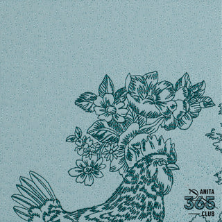 Rooster Toile