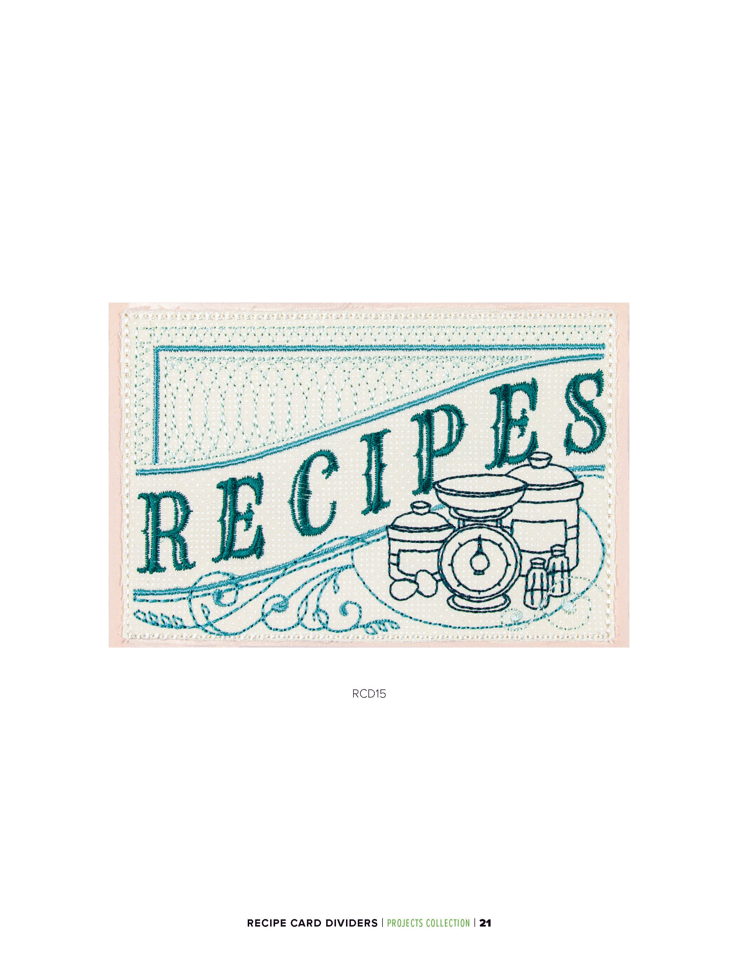 Recipe Card Dividers Projects Collection - 079673015093