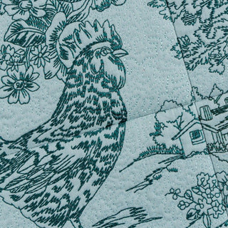 Rooster Toile