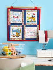 Mini Sewing Machine Quilt