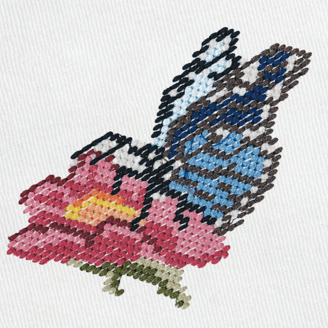 Needlepoint Butterflies