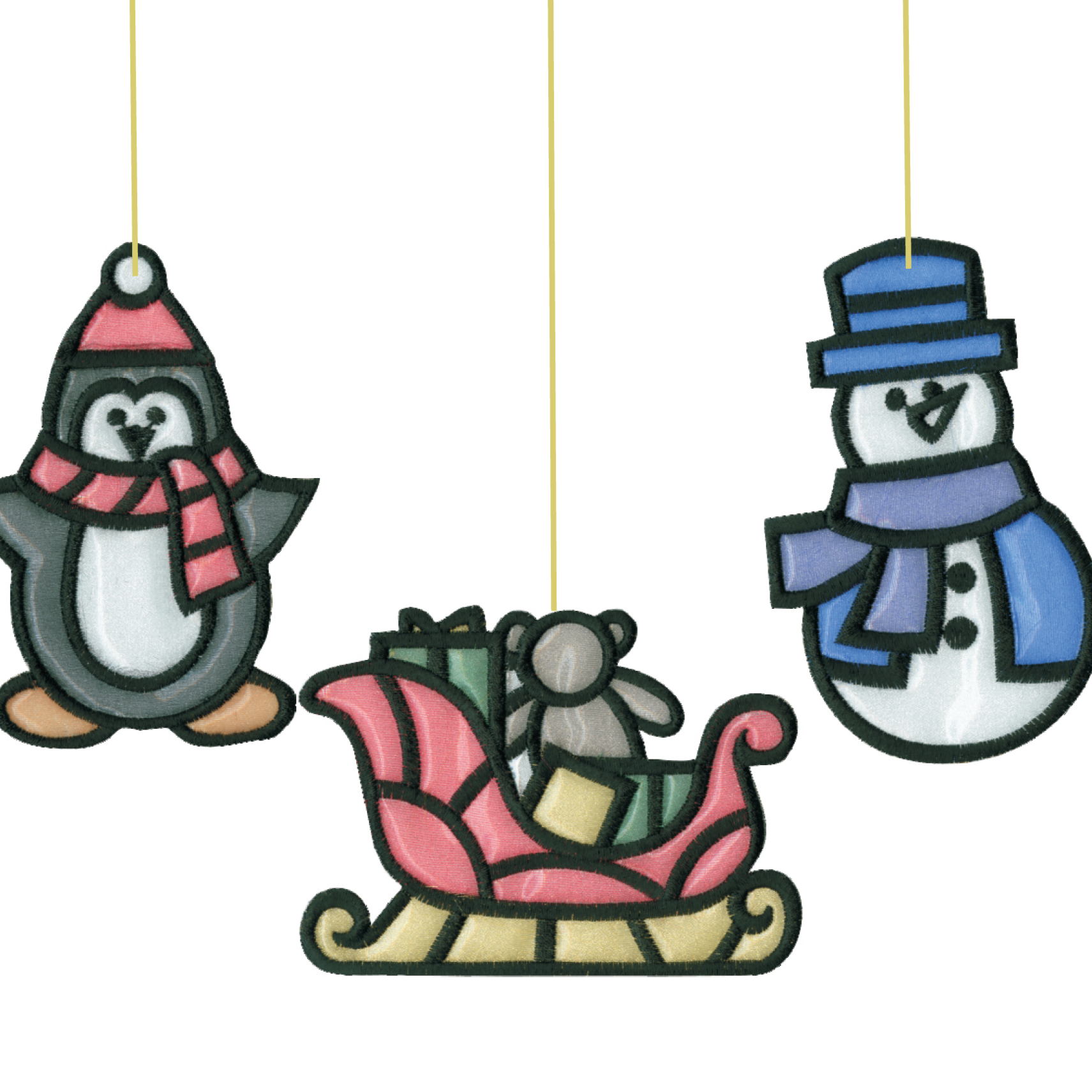 Stained Glass Ornaments