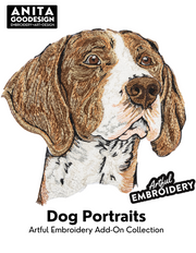 Dog Portraits- Artful Embroidery
