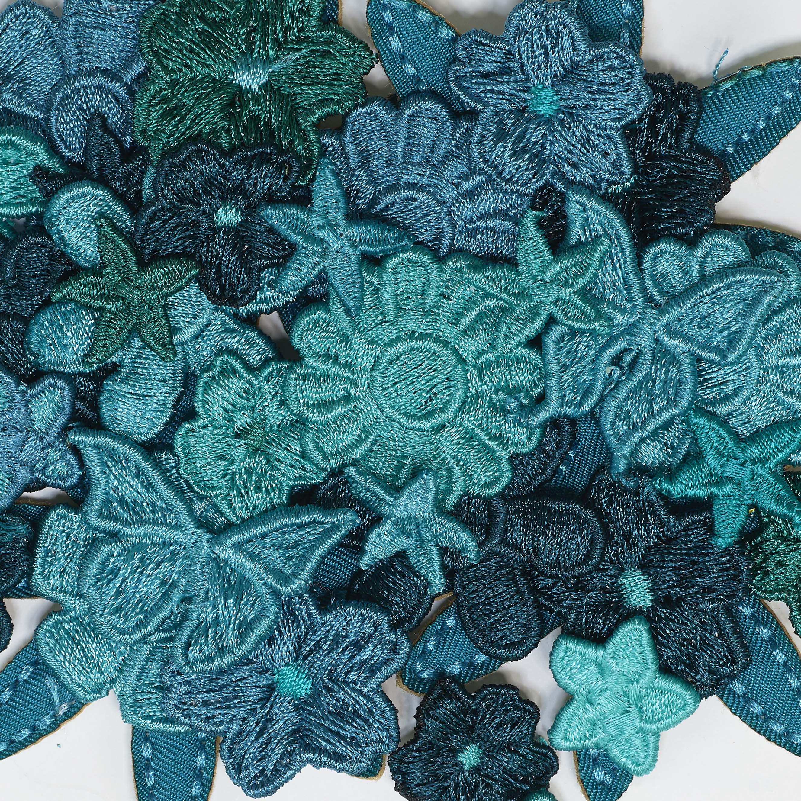 Ocean- heart -Deluxe Embroidery Kit