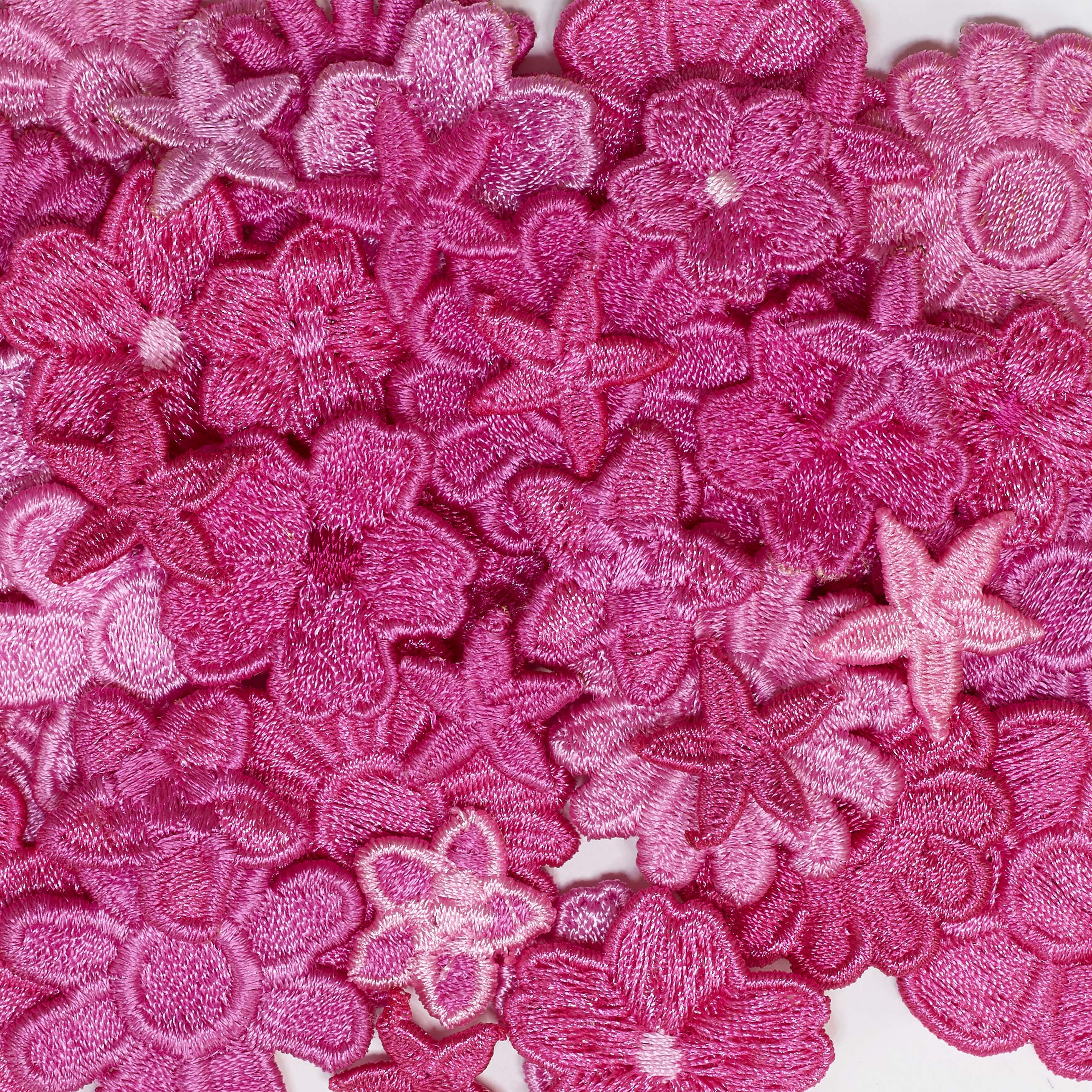 Hot Pink Heart- Deluxe Embroidery Kit 10"x10"