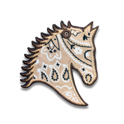Horse Applique Charm