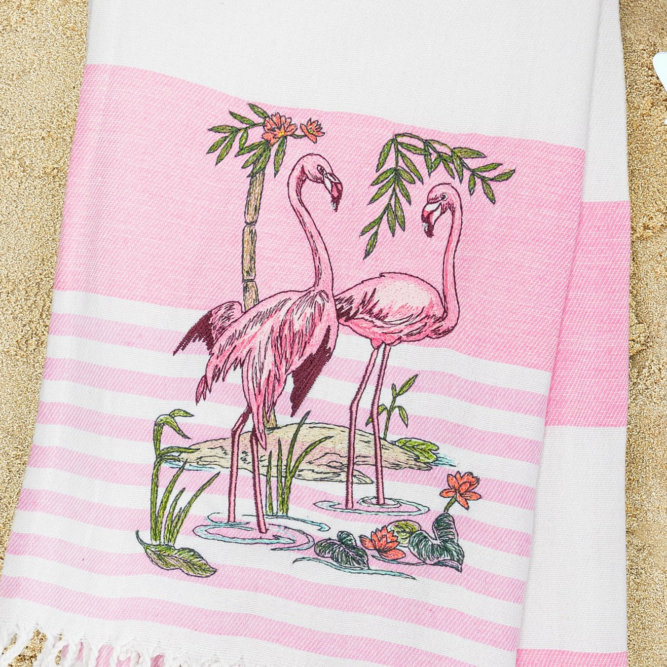 Vintage Flamingos