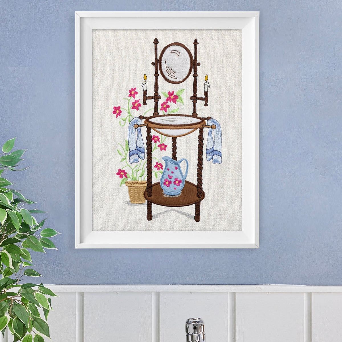 Vintage Powder Room — Anita Goodesign