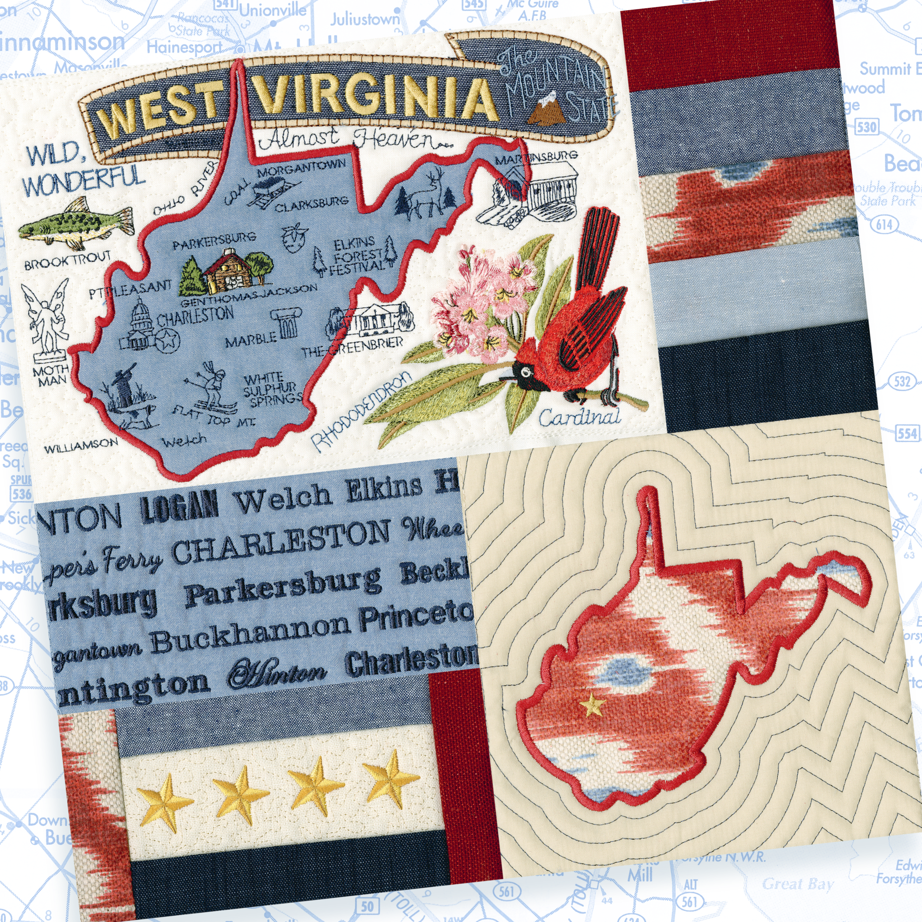 The 50 States - West Virginia
