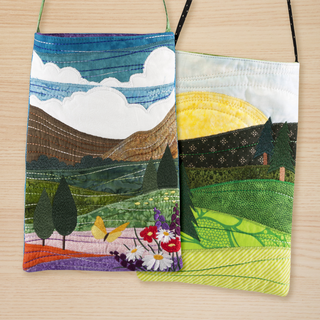 Landscape Quilted Bags