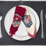 Seasonal Napkin Rings & Lace Borders