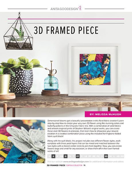 Chrysalis: 3D Framed Piece