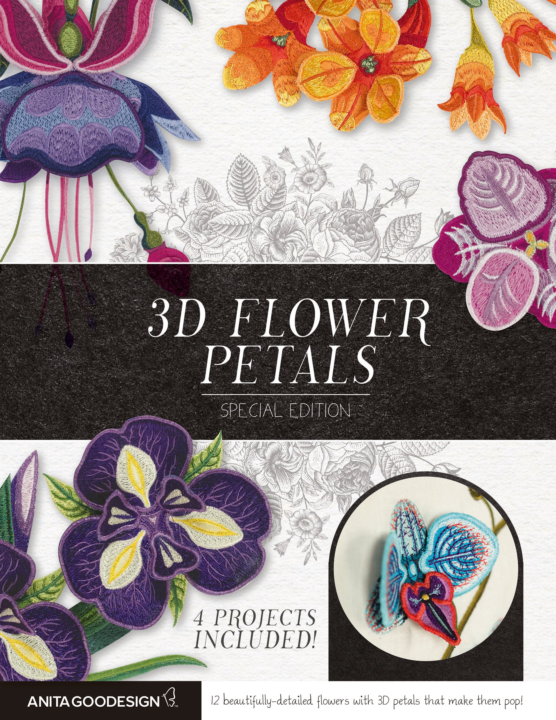 3D Flower Petals Digital Version