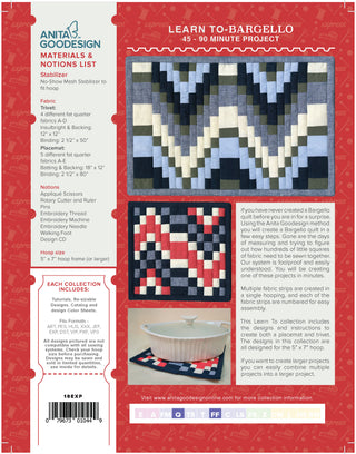 Learn to Bargello