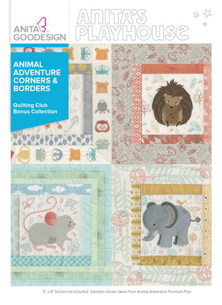 Animal Adventure Corners & Borders