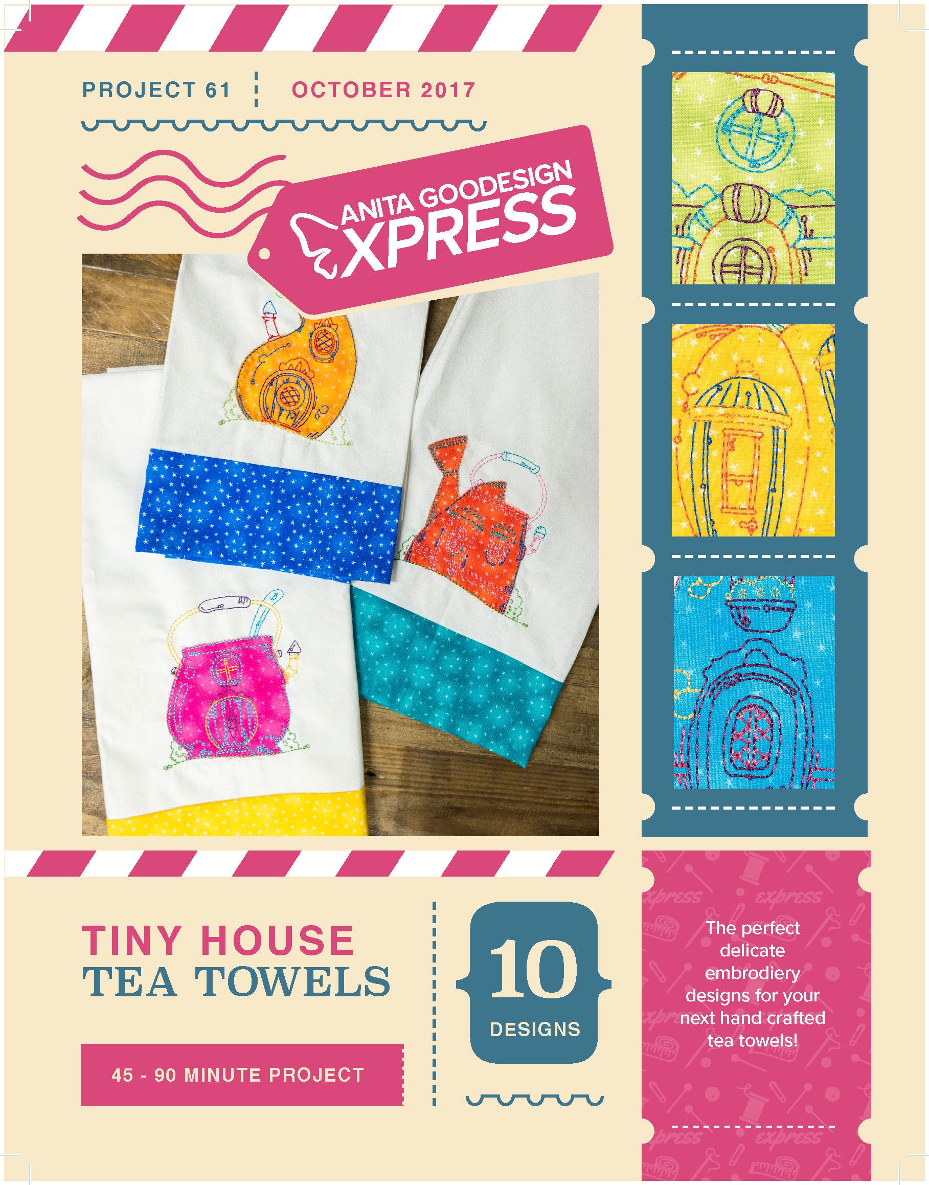 Tiny House Tea Towels