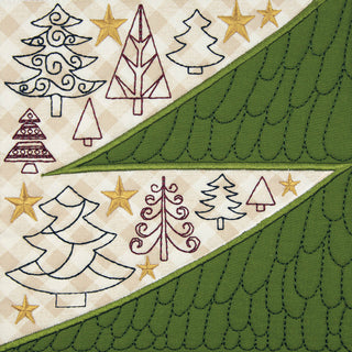 Christmas Tree Tile Scene