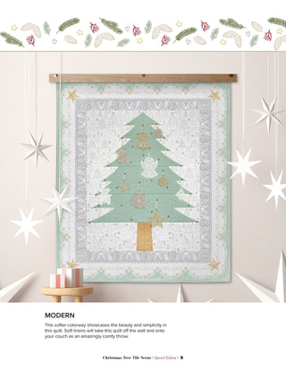 Christmas Tree Tile Scene