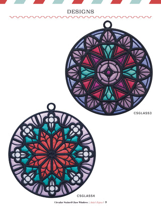 Circular Stained Glass Windows