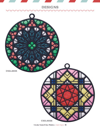 Circular Stained Glass Windows