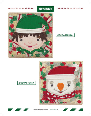 Confetti Christmas Coasters