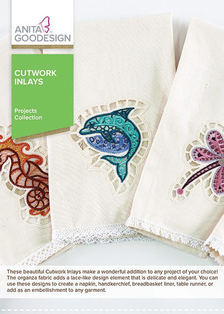 Fabulous collection of embroidery appliques for making table runners
