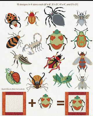 Bugs (Embroidered Additions)