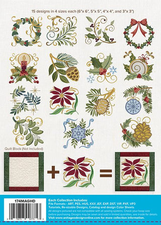 Ornamental Christmas (Embroidered Additions)