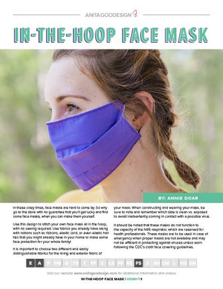 In the Hoop Mask
