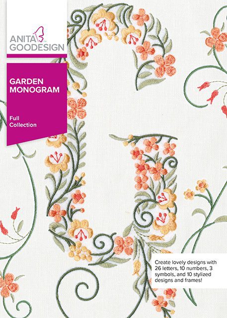 Monogram Headbands | Embroidery Garden