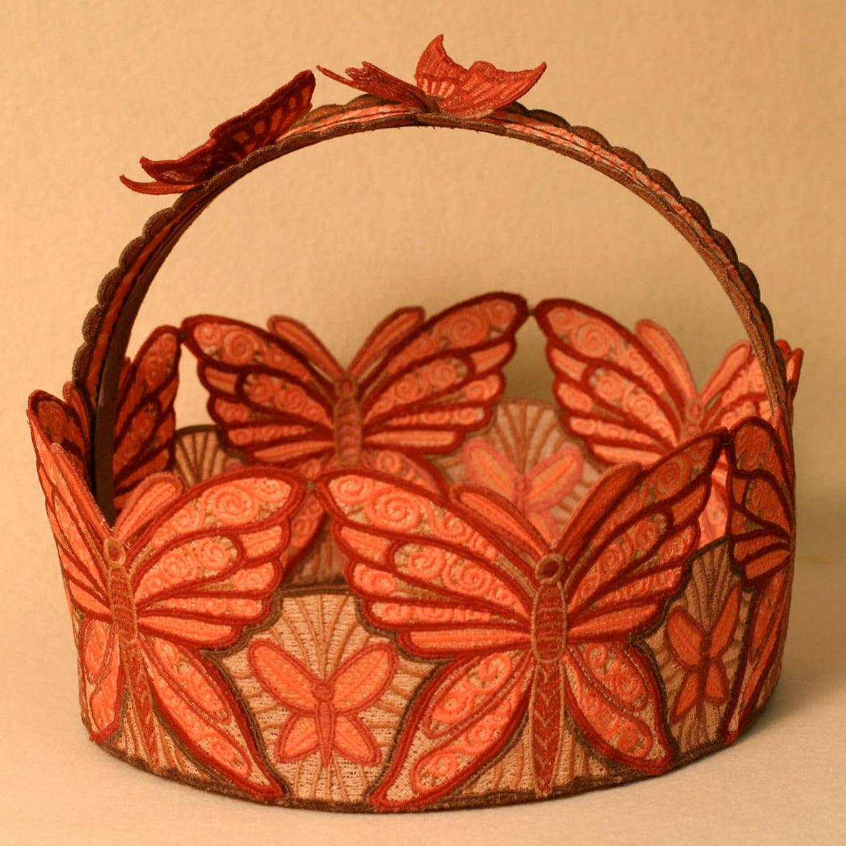 Butterfly Lace Basket