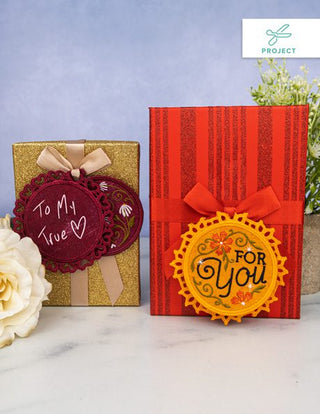 Lace Gift Tag Duo