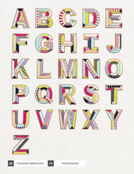 Mod Alphabet — Anita Goodesign