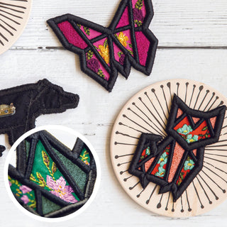 Origami Brooches
