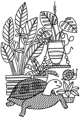 Pets & Plants Blackwork