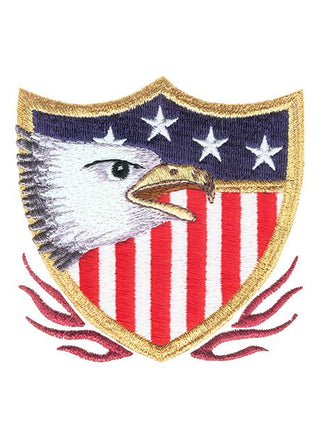 American Flag Badge