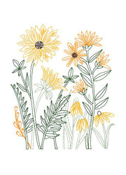 Bean Stitched Mini Sunflowers