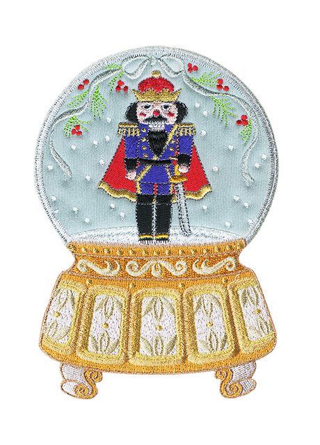 Nutcracker Snow Globe