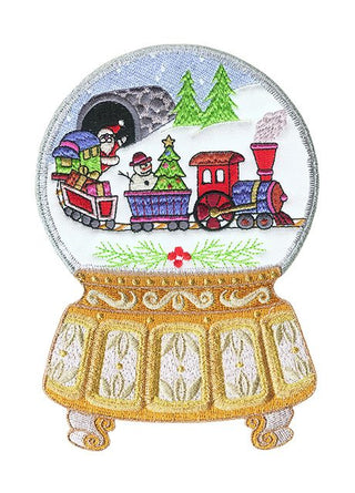 Holiday Train Snow Globe