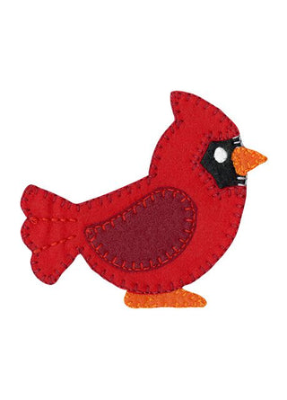 Blanket Stitch Cardinal