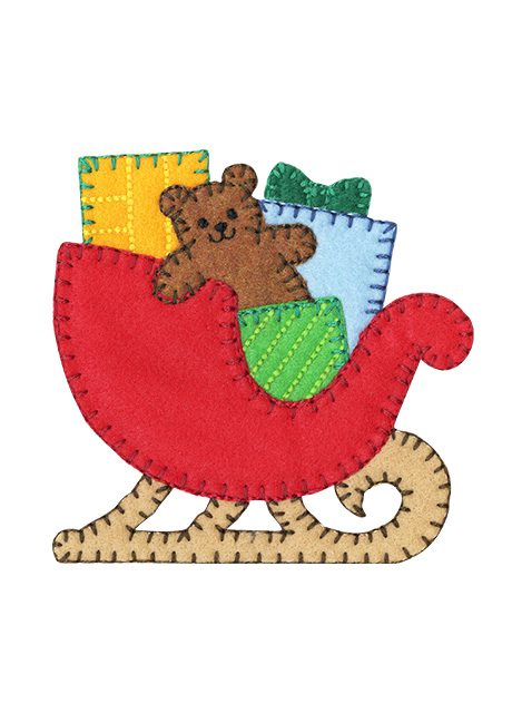 Blanket Stitch Sleigh
