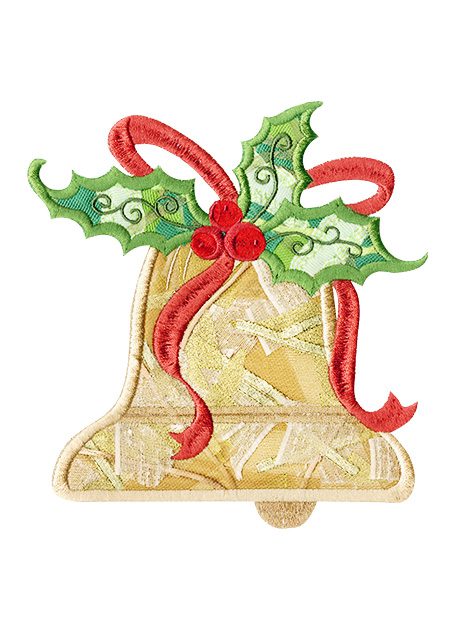 Confetti Christmas Bell