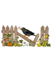 Crow on a Fence