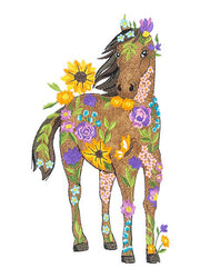 Floral Horse