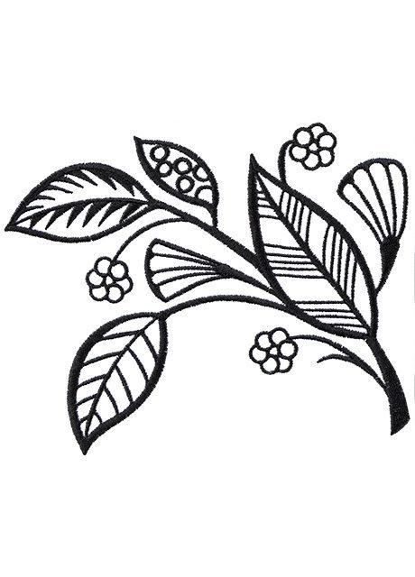 Linework Leaves