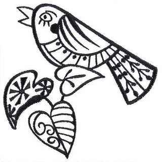 Embroidered Bird