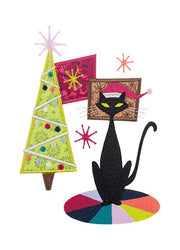 Mod Christmas Kitty