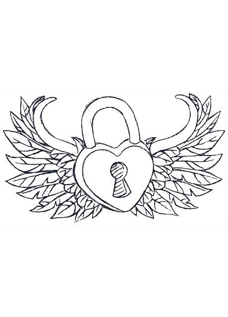 Birds with Lock and Key tattoo by Tantrix Body Art - Best Tattoo Ideas  Gallery